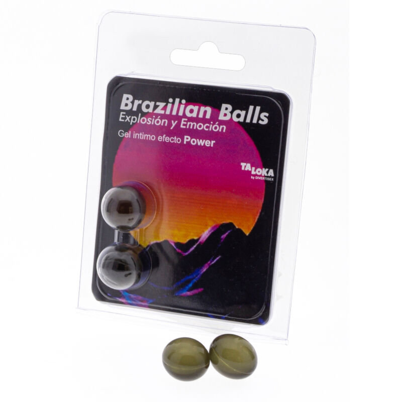 Taloka - 2 Balles Brésiliennes Gel Excitanant Effet Puissant - Image 3