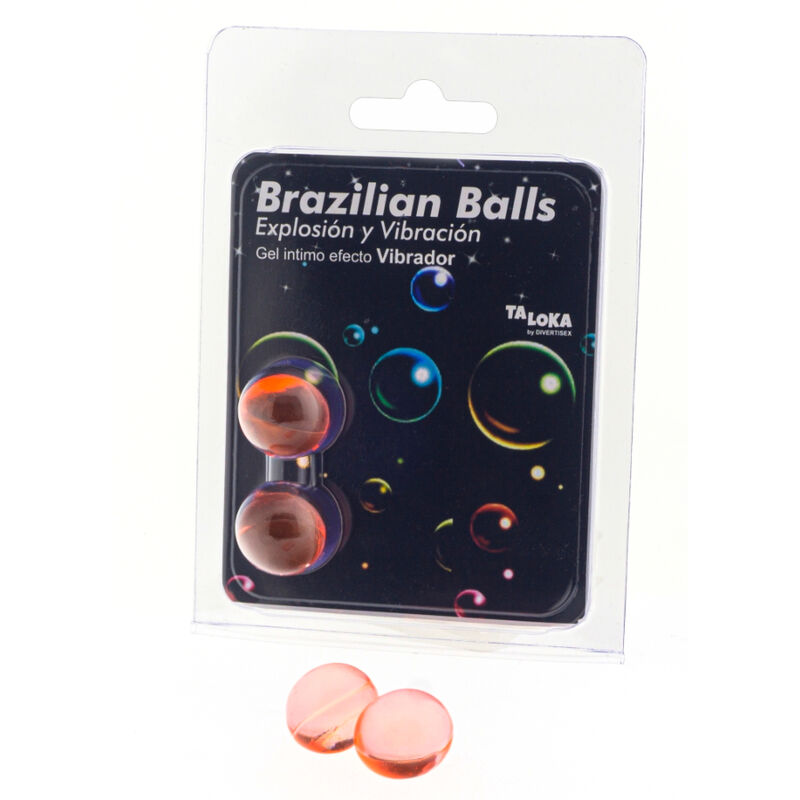 Taloka - 2 Brazilian Balls Vibrating Effect Exciting Gel - Image 3