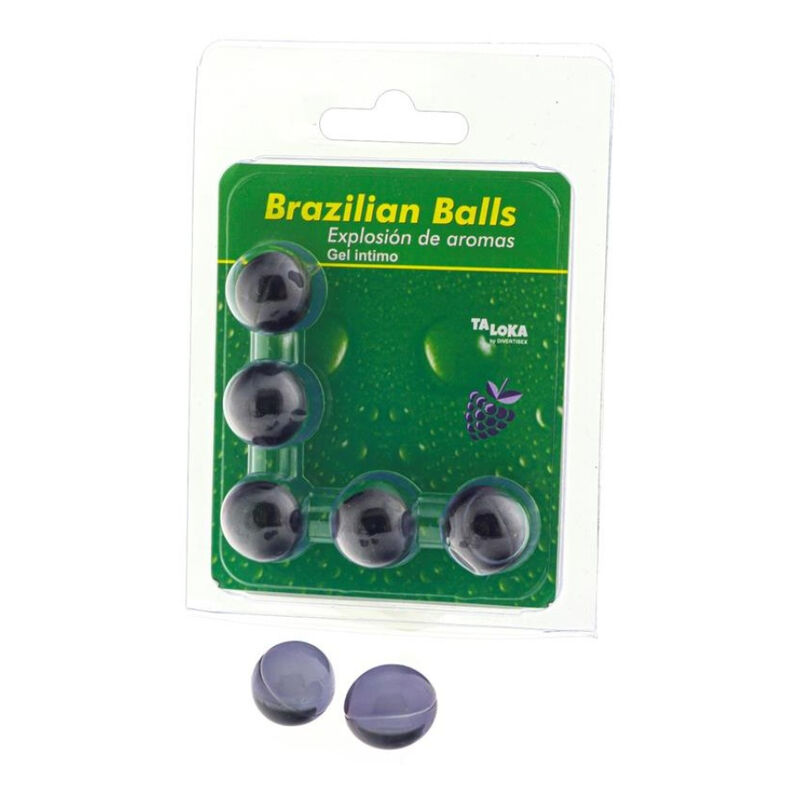 Taloka - 5 Brazilian Balls Berries Intimate Gel - Image 3