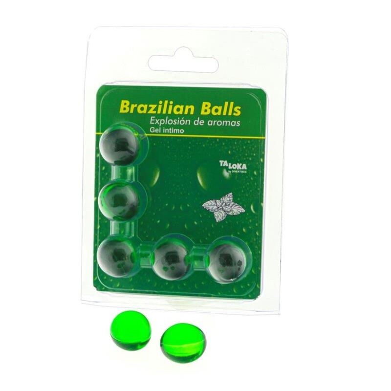 Taloka - 5 Brazilian Balls Mint Intimate Gel - Image 3