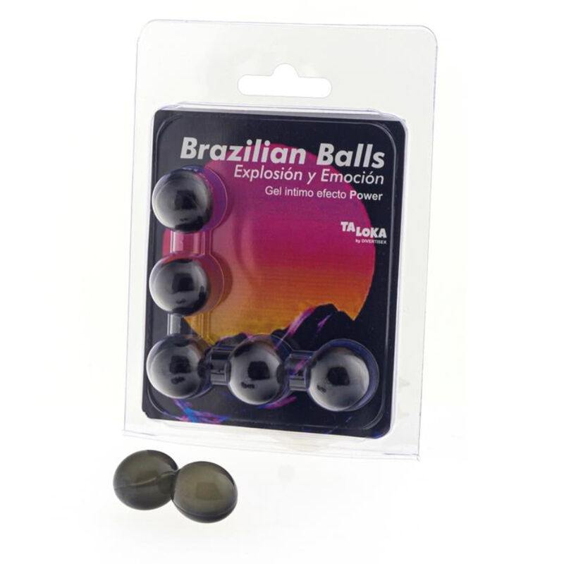 Taloka - 5 Brazilian Balls Power Effect Exciting Gel - Image 3