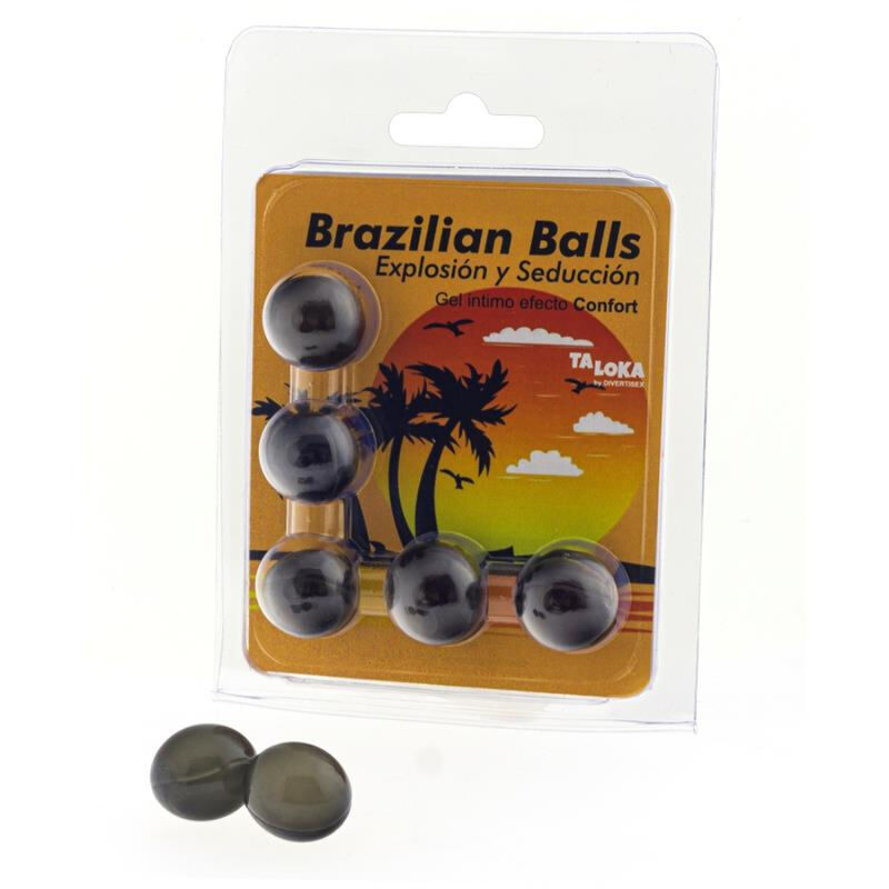 Taloka - 5 Brazilian Balls Comfort Effect Exciting Gel - Image 3
