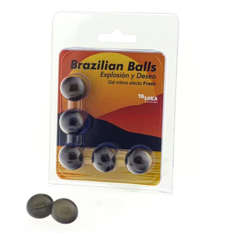 Taloka - 5 Brazilian Balls Fresh Effect Exciting Gel - Image 3