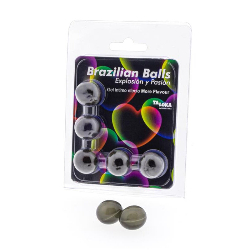 Taloka - 5 Brazilian Balls More Flavour Effect Exciting Gel - Image 3