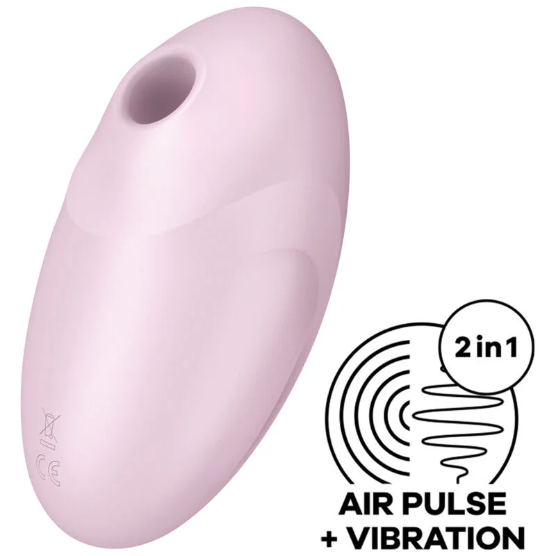 SATISFYER - STIMULATOR EN VIBRATOR VULVA LOVER 3 ROZE