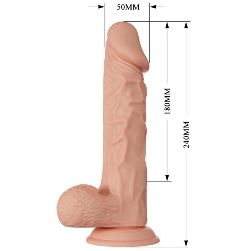 BAILE - MOOIE ONTMOETING BURAQ VIBRATIE 24 CM NATUURLIJK - Image 7