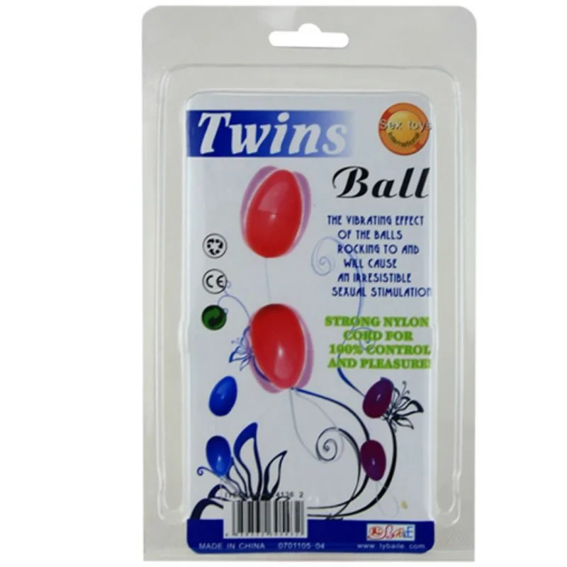 BAILE - TWINS BALLS PINK ANAL BALLS - Image 3