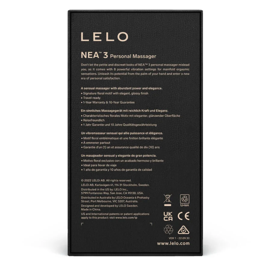 Lelo - Persoonlijke Massage Nea 3 - Blauw - Image 6