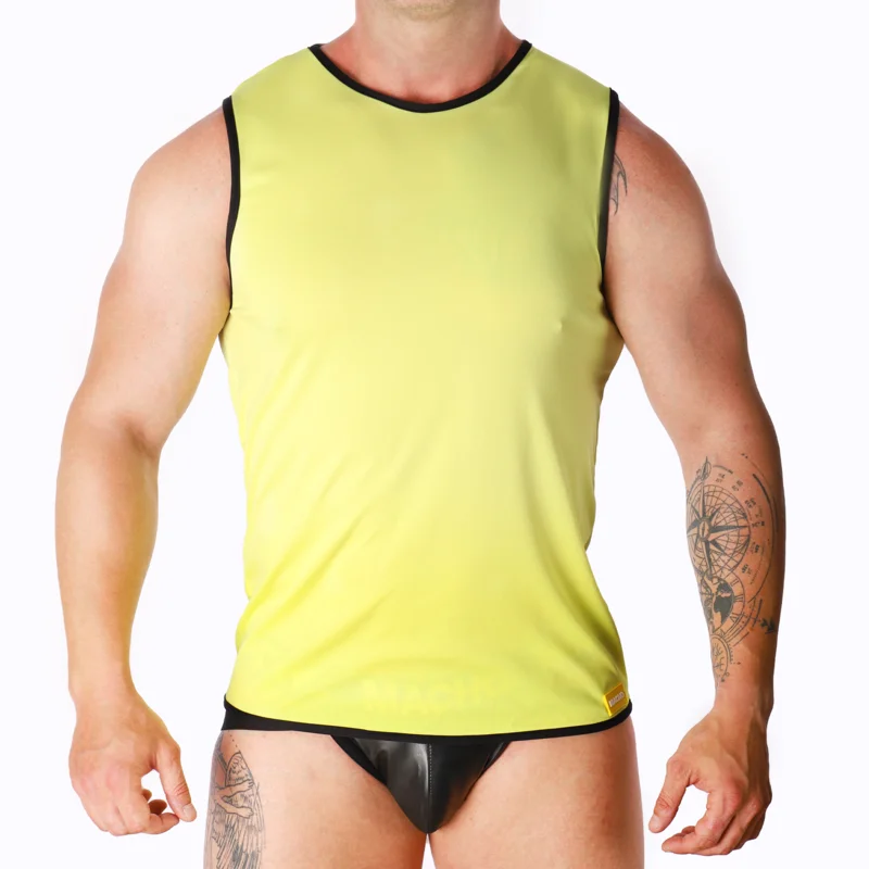 MACHO - GELE T-SHIRT