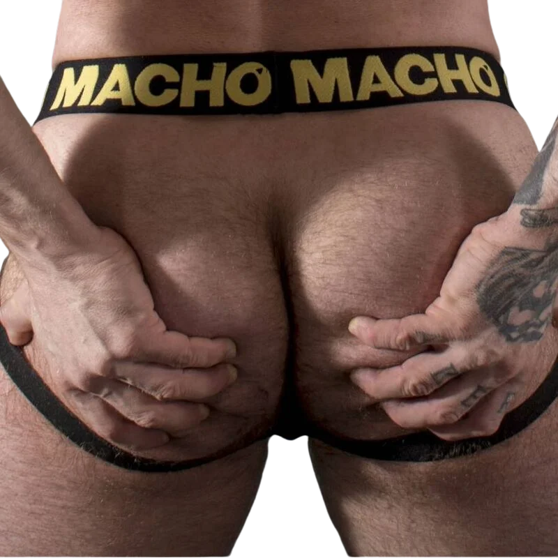 MACHO - MX25AC JOCK JAUNE CUIR M - Image 3