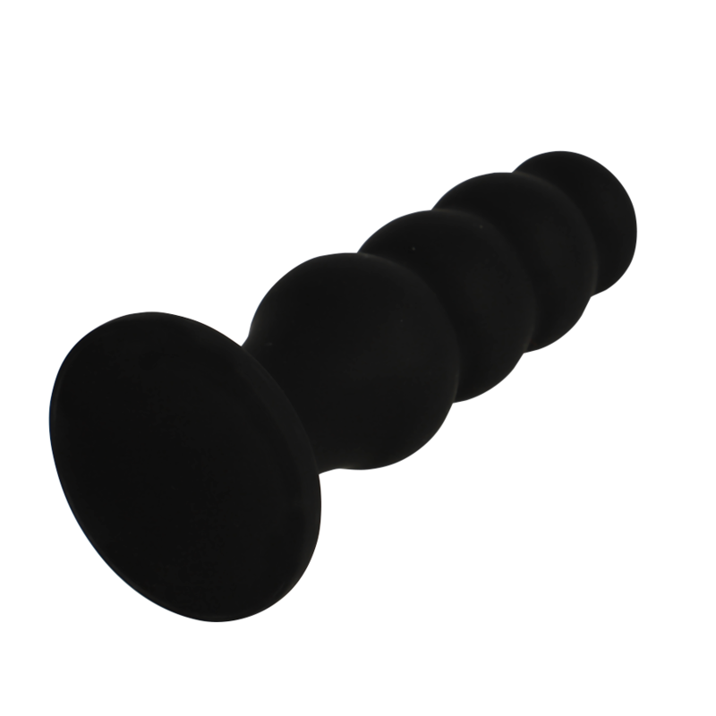 BLACK&SILVER - PLUG ANAL EN SILICONE SCOTT PREMIUM NOIR - Image 5