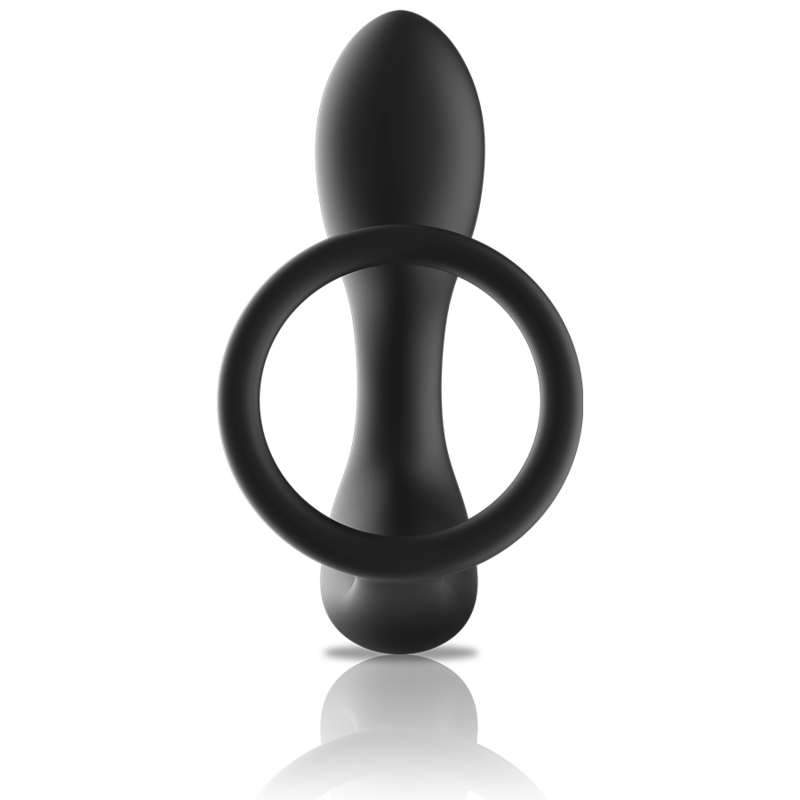BLACK&SILVER - MASSEUR ANAL TÉLÉCOMMANDE RECHARGEABLE SILICONE NOIR - Image 4