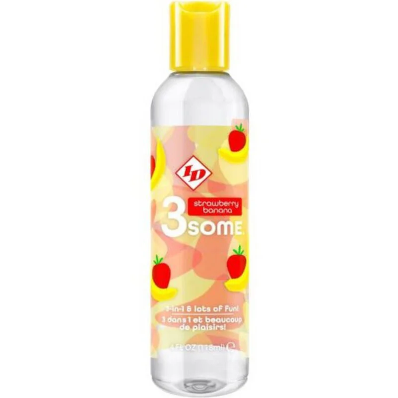 Id 3Some - Bouteille Fraise Banane 4 Fl Oz