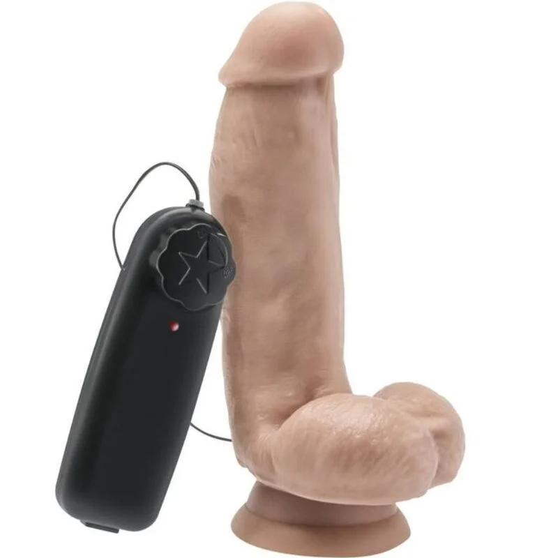 Get Real - Gode 12 Cm Avec Billes Vibrateur Skin