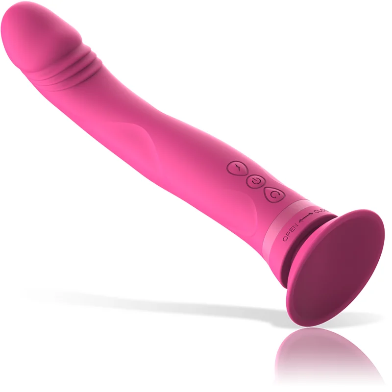 INTENSE - GODE VIBRATEUR EN SILICONE ROSE MICHELANGELO - Image 6