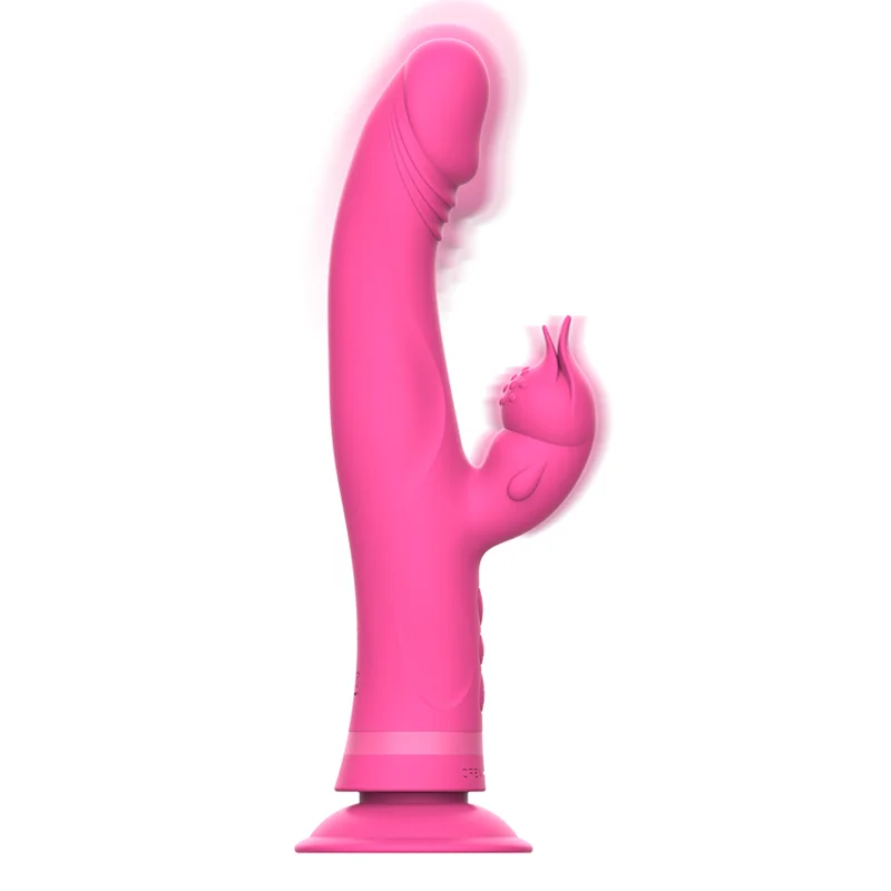 INTENSE - VIBRATEUR JULIO RABBIT SILICONE ROSE - Image 3