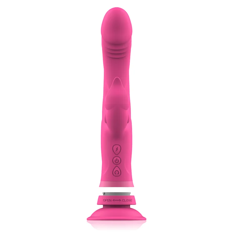 INTENSE - VIBRATEUR JULIO RABBIT SILICONE ROSE - Image 6