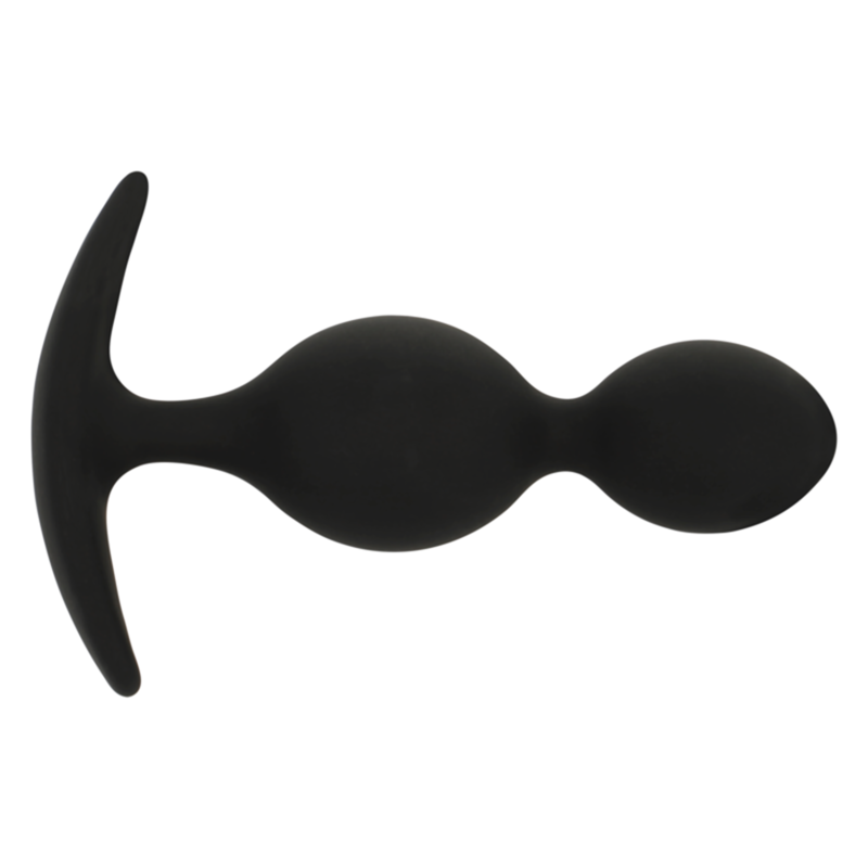 Black&Silver - Orson Plug Silicone 2 Anal Waves 9 Cm - Image 5