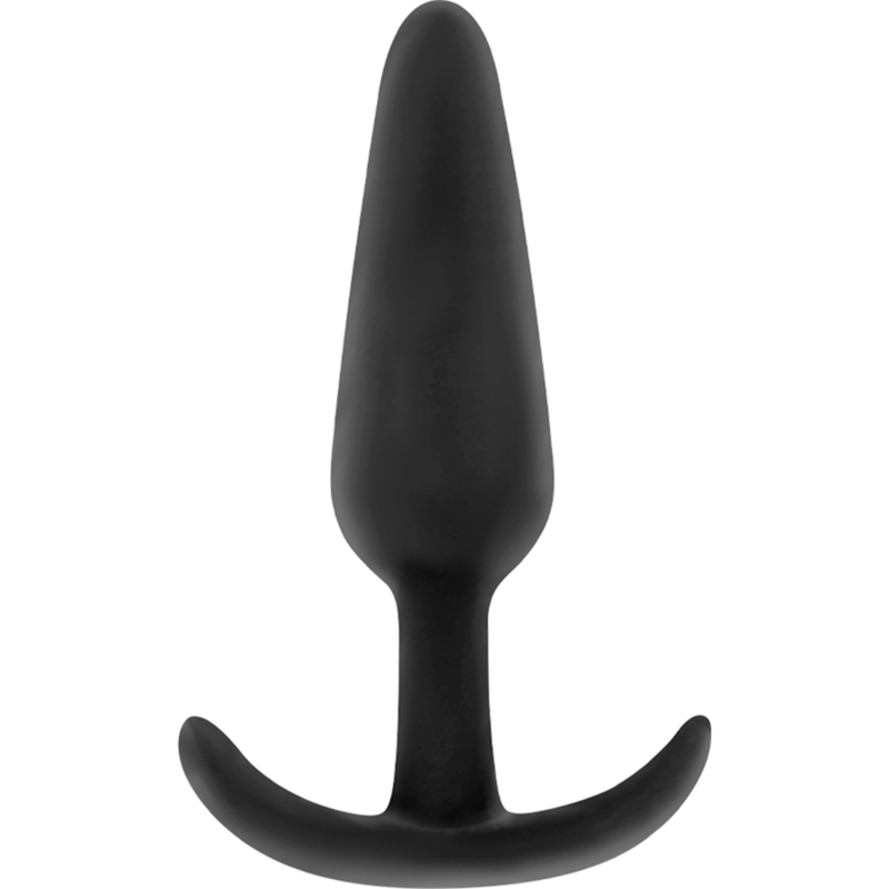 BLACK&SILVER - PLUG ANAL EN SILICONE KAEL AVEC POIGNÉE MOYENNE - Image 5