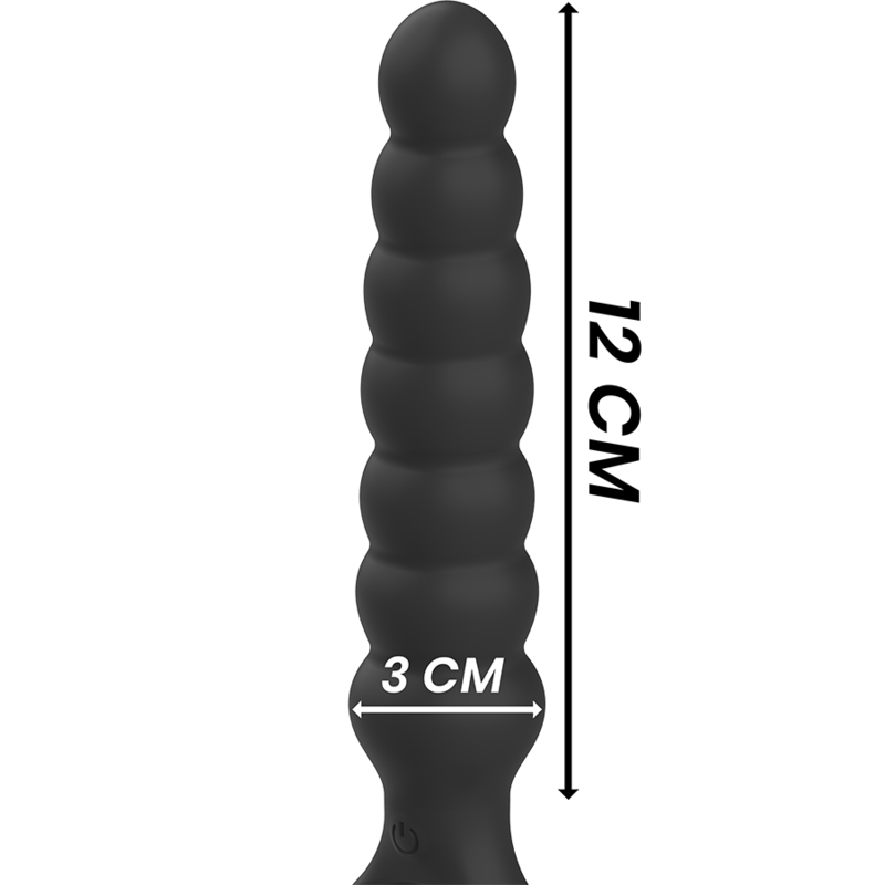 BLACK&SILVER - DILATATEUR ANAL PUISSANT EN SILICONE BOB - Image 5