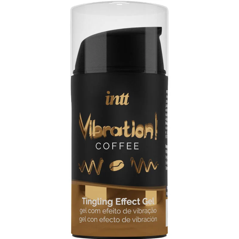 INTT - KRACHTIGE VIBRERENDE LIQUIDE STIMULERENDE GEL KOFFIE 15ML