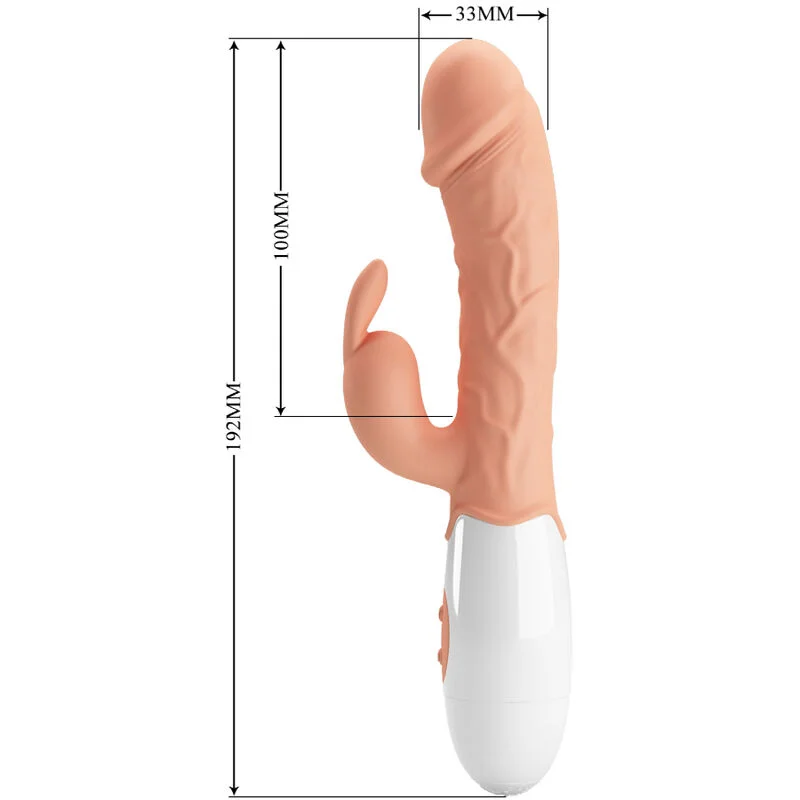 Pretty Love - Paas Konijn Vibrator Met Stimulator - Image 8