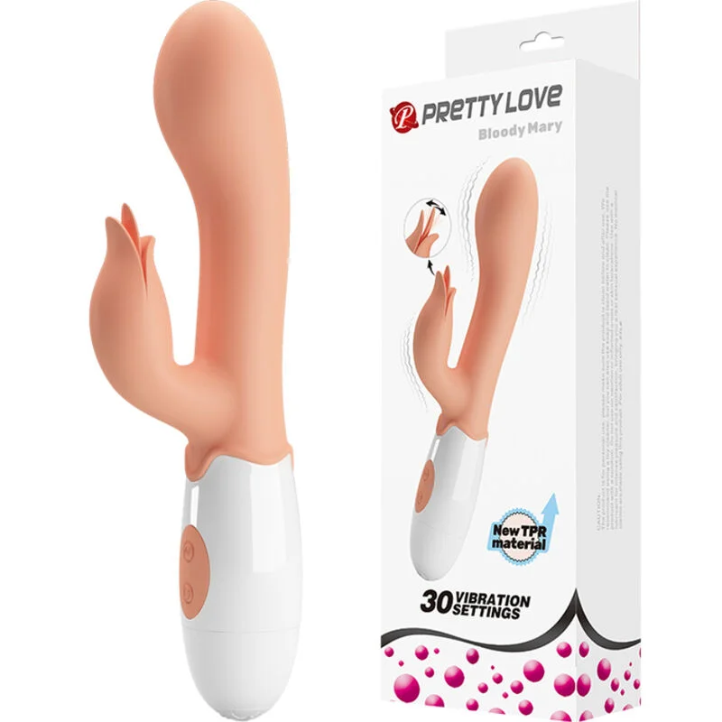 PRETTY LOVE - BLOODY MARY VIBRATOR WITH STIMULATOR - Image 9