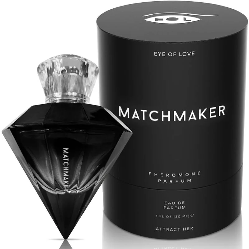 Eye Of Love - Parfum Aux Phéromones Matchmaker Black Diamond Attract Her 30 Ml
