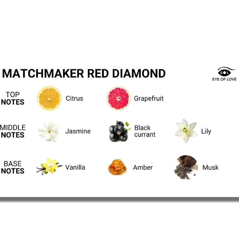 Eye Of Love - Phéromones De Parfum Lgbtq Matchmaker Red Diamond Pour Elle 30 Ml - Image 4