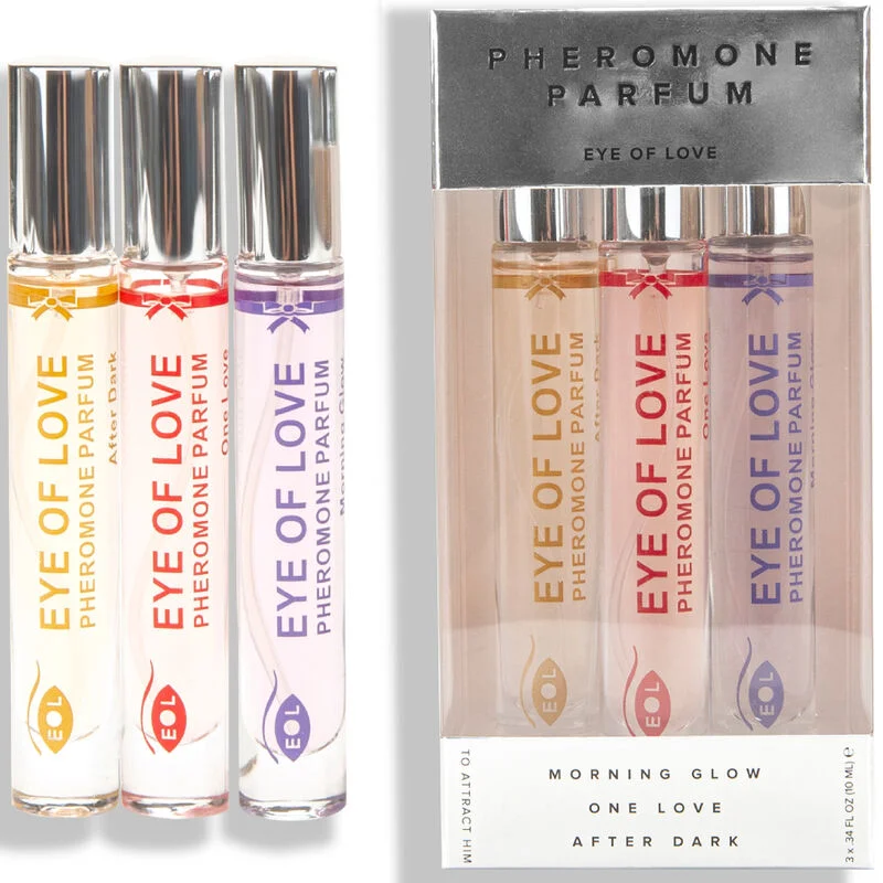 Eye Of Love - Parfum Eol Phr 10 Ml Set/3 - Morning Glow, One Love, After Dark