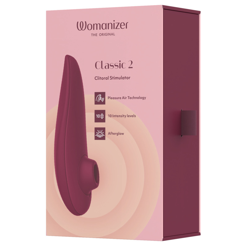Womanizer - Stimulateur Clitoral Classic 2 Bordeaux - Image 12
