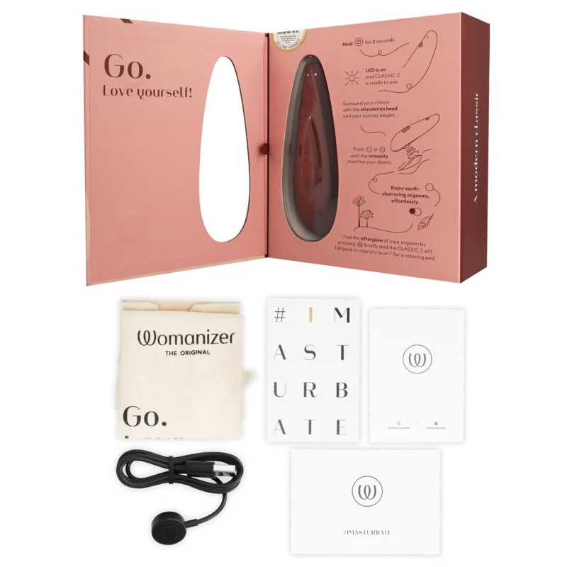 WOMANIZER - CLASSIC 2 CLITORAL STIMULATOR BORDEAUX - Image 7