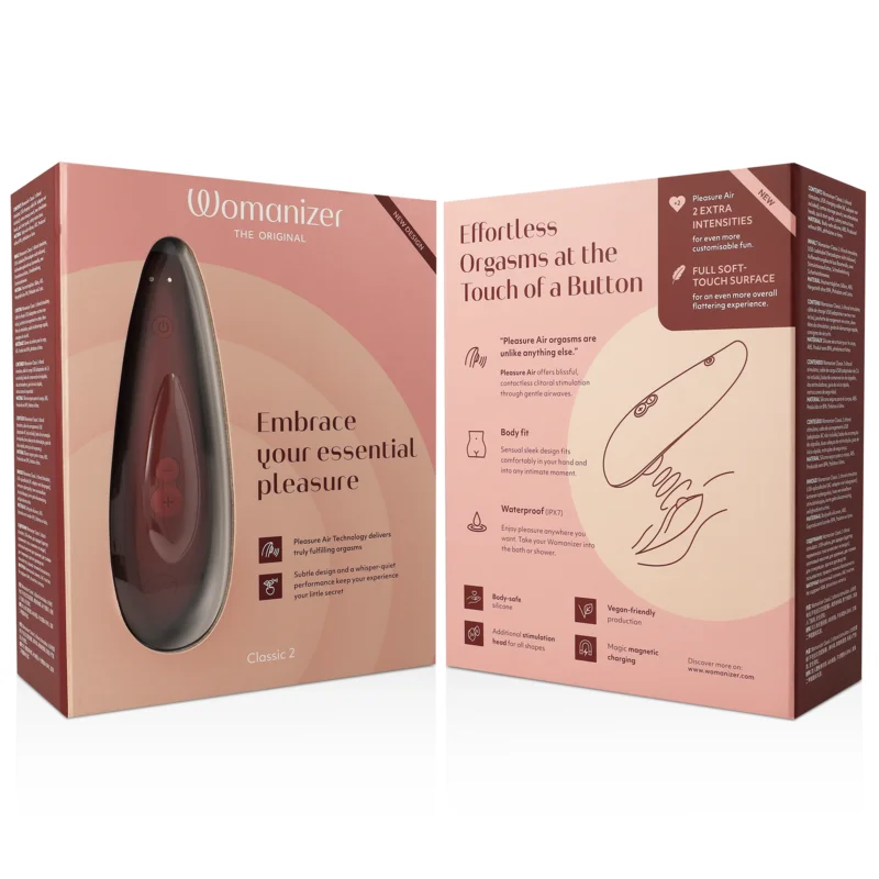 WOMANIZER - CLASSIC 2 CLITORAL STIMULATOR BORDEAUX - Image 8