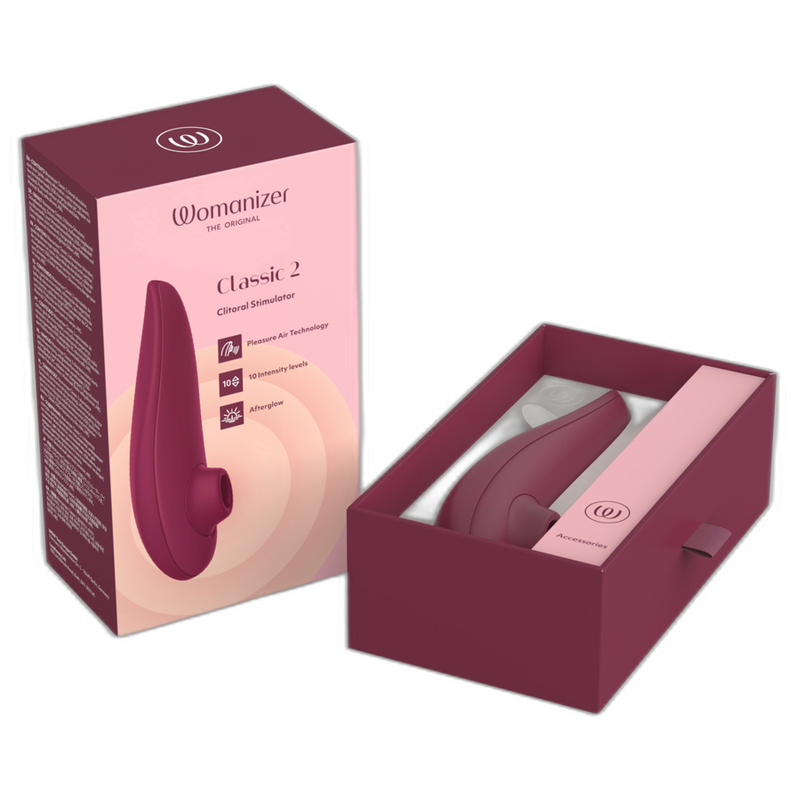 Womanizer - Stimulateur Clitoral Classic 2 Bordeaux - Image 11