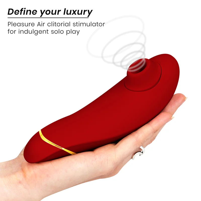 Womanizer - Premium 2 Clitoral Stimulator Bordeaux - Image 4