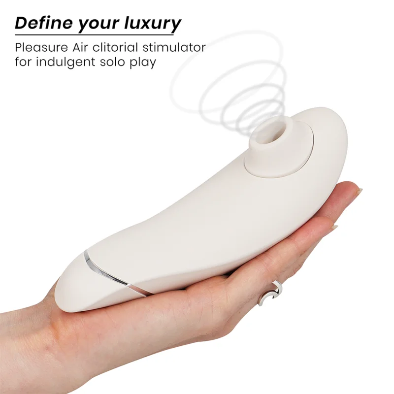 Womanizer - Premium 2 Clitoral Stimulator Warm Gray - Image 4