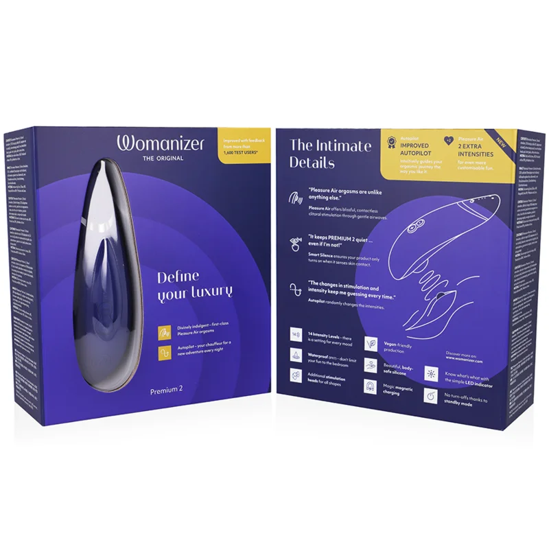 WOMANIZER - PREMIUM KLIETORIS STIMULATOR 2 BLUEBERRY - Image 8