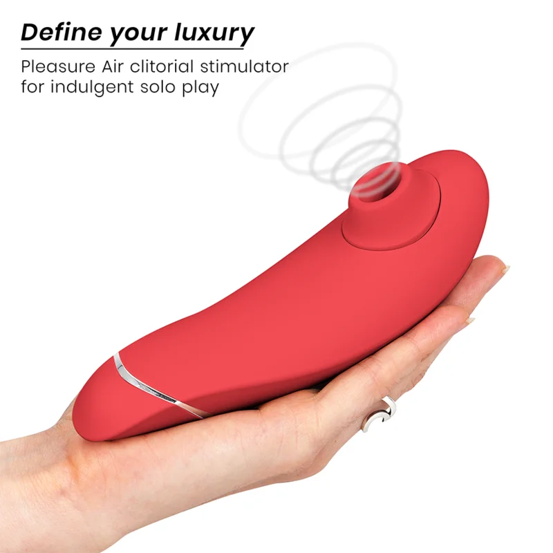 Womanizer - Premium 2 Clitoral Stimulator Raspberry - Image 4