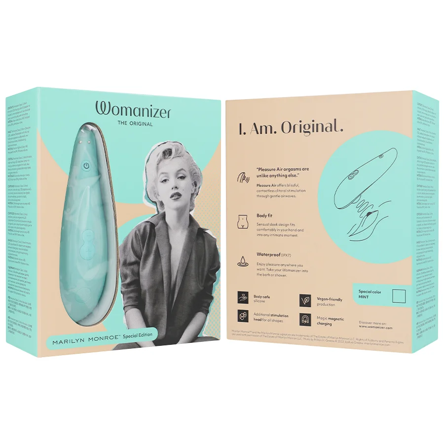 Womanizer - Marilyn Monroe Classic 2 Clitoral Stimulator Mint - Image 7