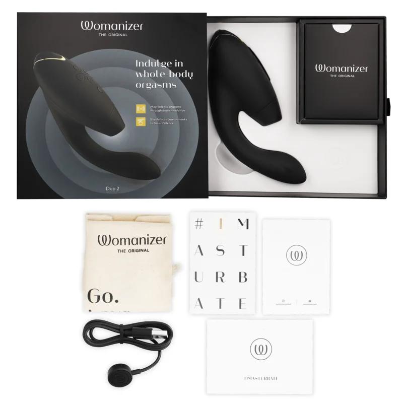 WOMANIZER - STIMULATEUR DUO 2 NOIR - Image 6