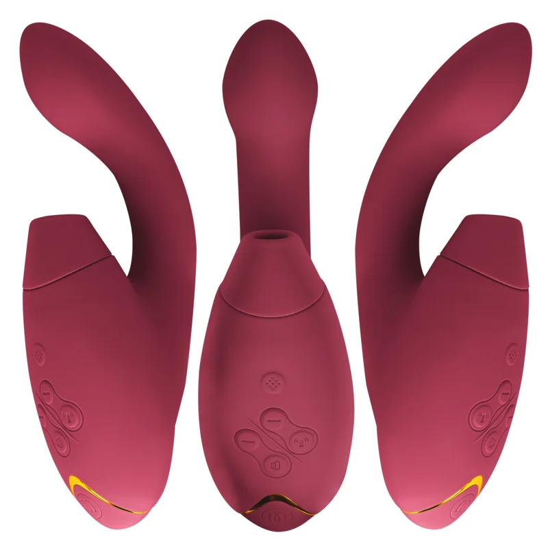 WOMANIZER - DUO 2 STIMULATEUR BORDEAUX - Image 2