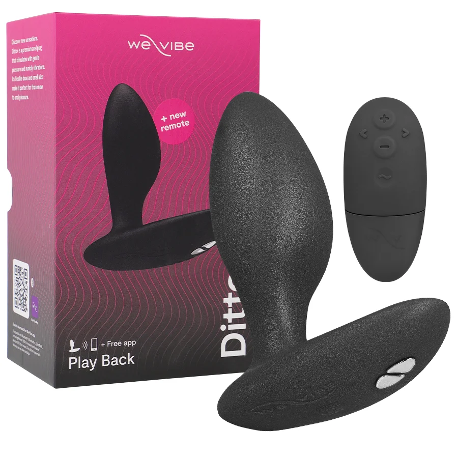 WE-VIBE - PROSTATE MASSAGER VECTOR+ ZWART