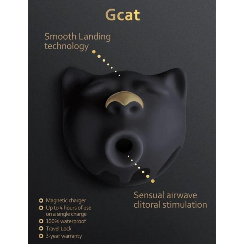G-VIBE - GCAT MYSTIC CLITORISEUR NOIR - Image 3