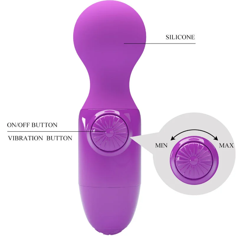 PRETTY LOVE - PURPLE MINI PERSONAL MASSAGER - Image 8