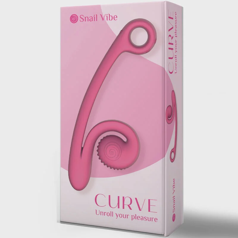 SNAIL VIBE - VIBRATEUR COURBE ROSE - Image 5