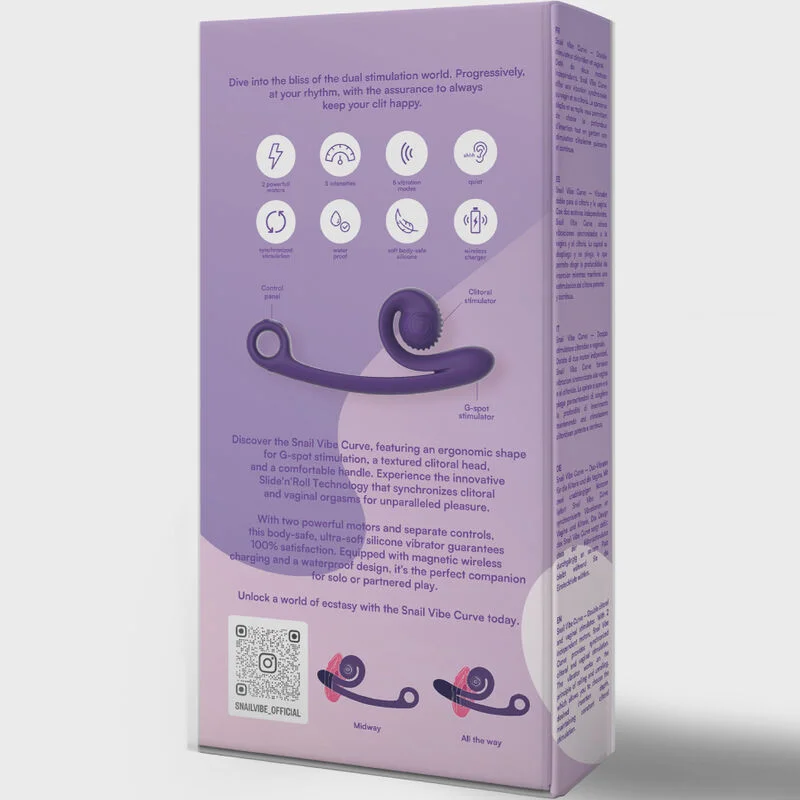 SNAIL VIBE - VIBRATEUR COURBE VIOLET - Image 6