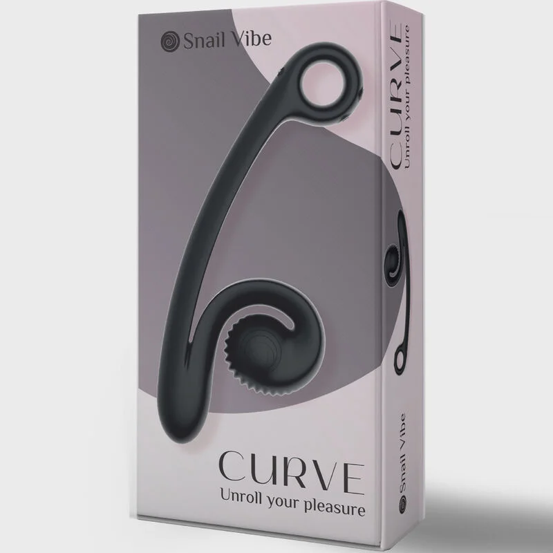 SNAIL VIBE - VIBRATEUR COURBE NOIR - Image 5