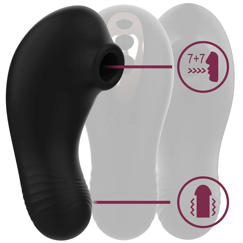 RITHUAL - SHUSHU PRO POCKET CLITORIS STIMULATOR 2 POWERFUL JET MOTORS - Image 3