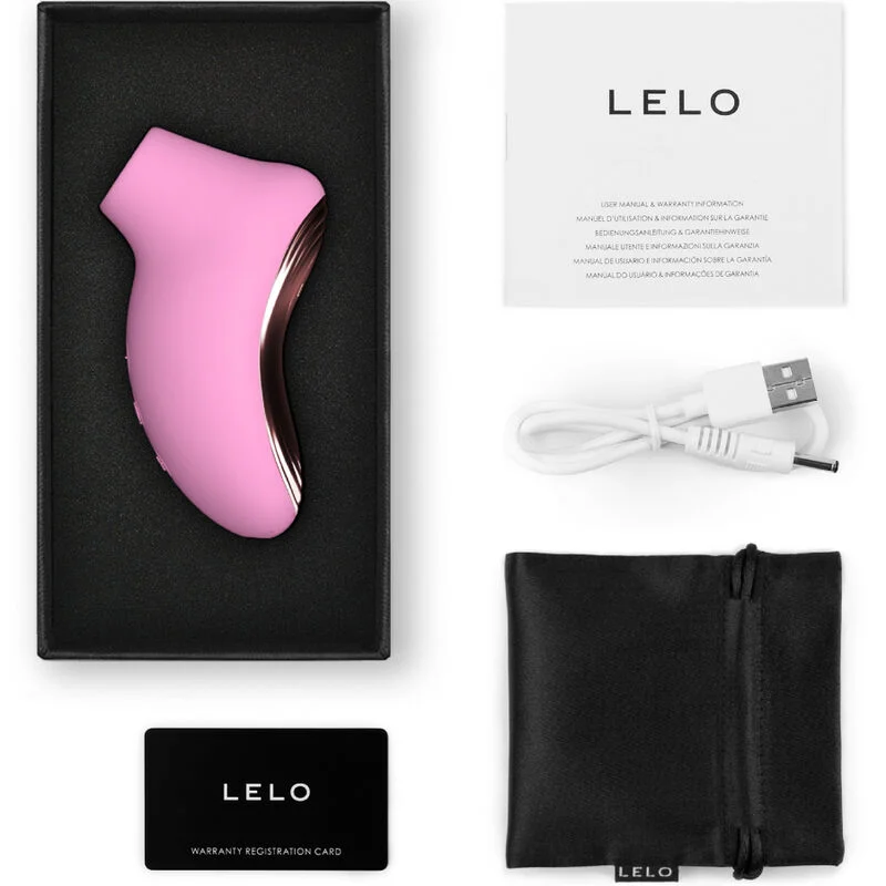 LELO - MASSEUR DE CLITORIS SONIQUE DE VOYAGE SONA 2 ROSE - Image 5