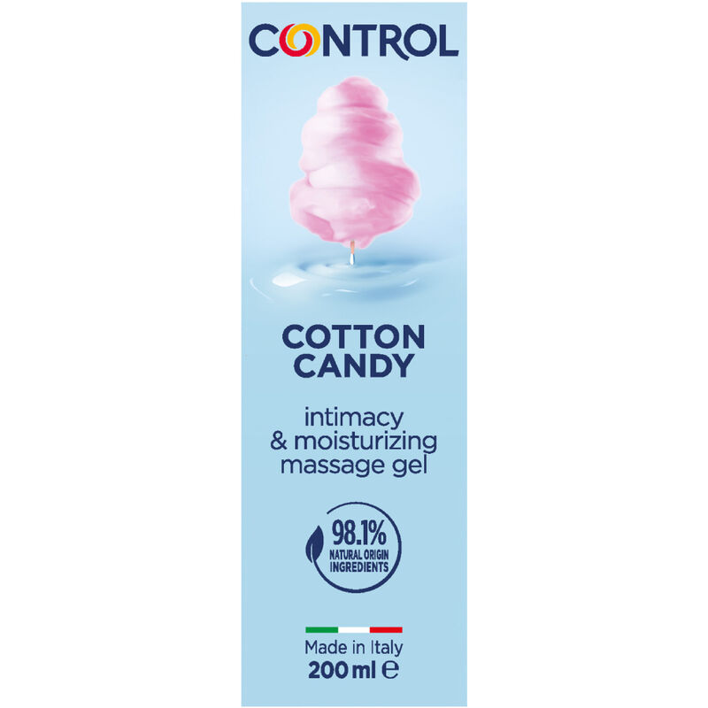 CONTROL - COTTON CANDY MASSAGE GEL 3 IN 1 200 ML - Image 3